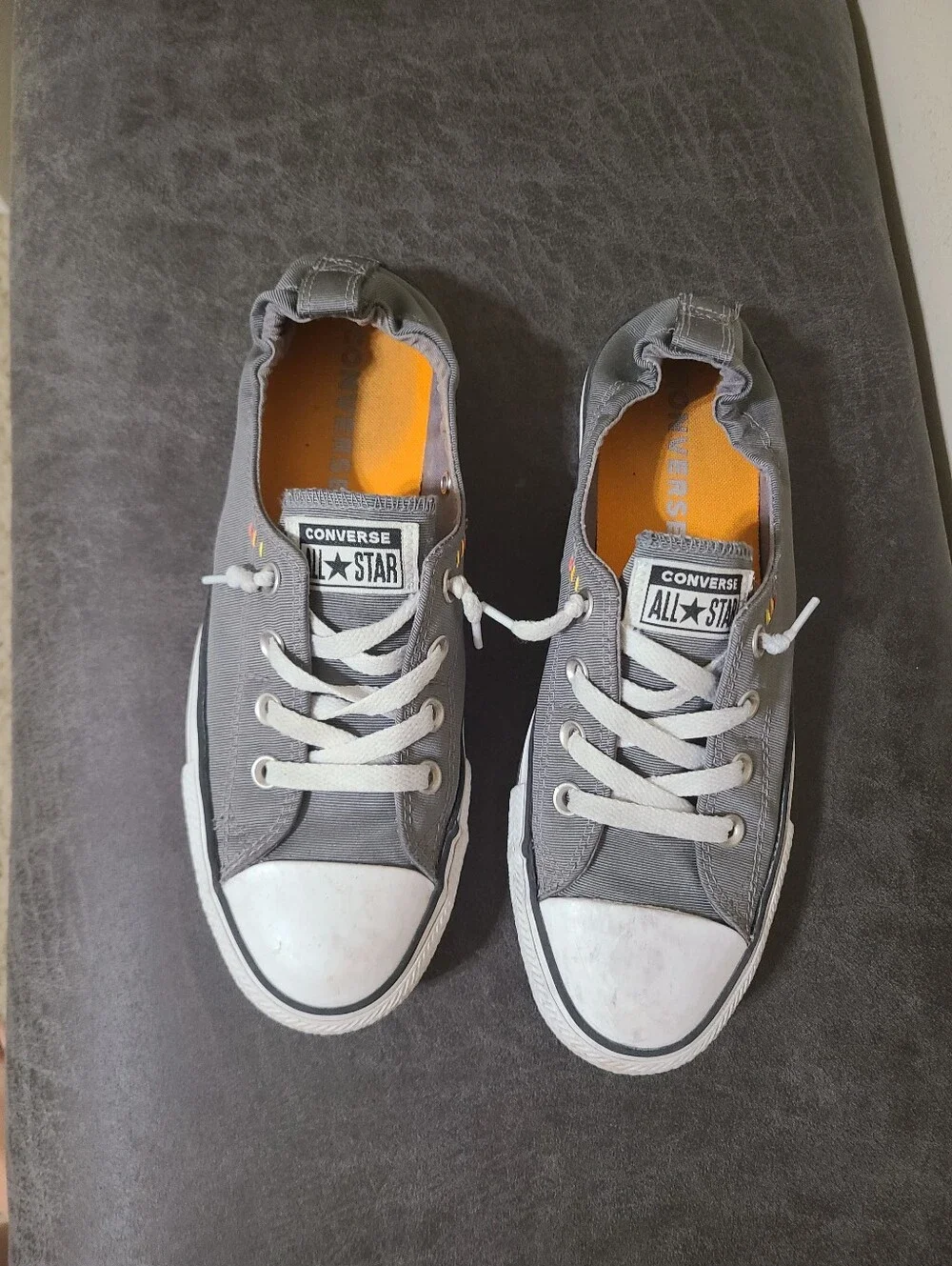 Converse Gray All Star Slip-On Sneakers